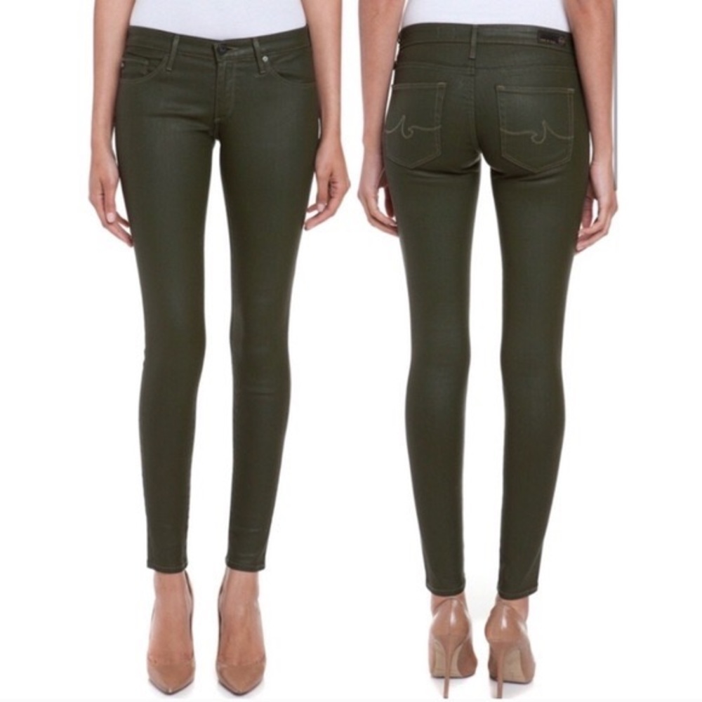 Adriano Goldschmied The Absolute Legging Extreme Skinny in Olive 24R